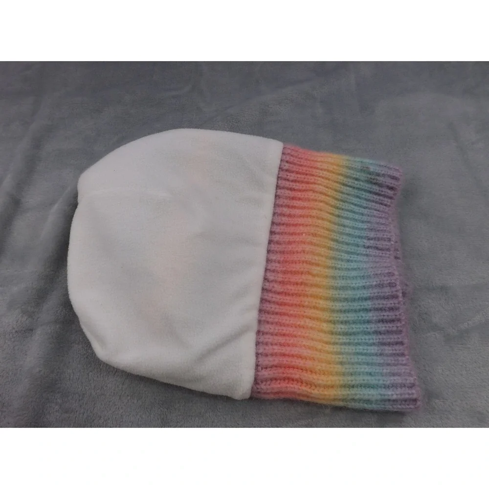 Hello Kitty Beanie/Hat‎ by Sanrio One Size Pastel/Multi Color Fleece Lined